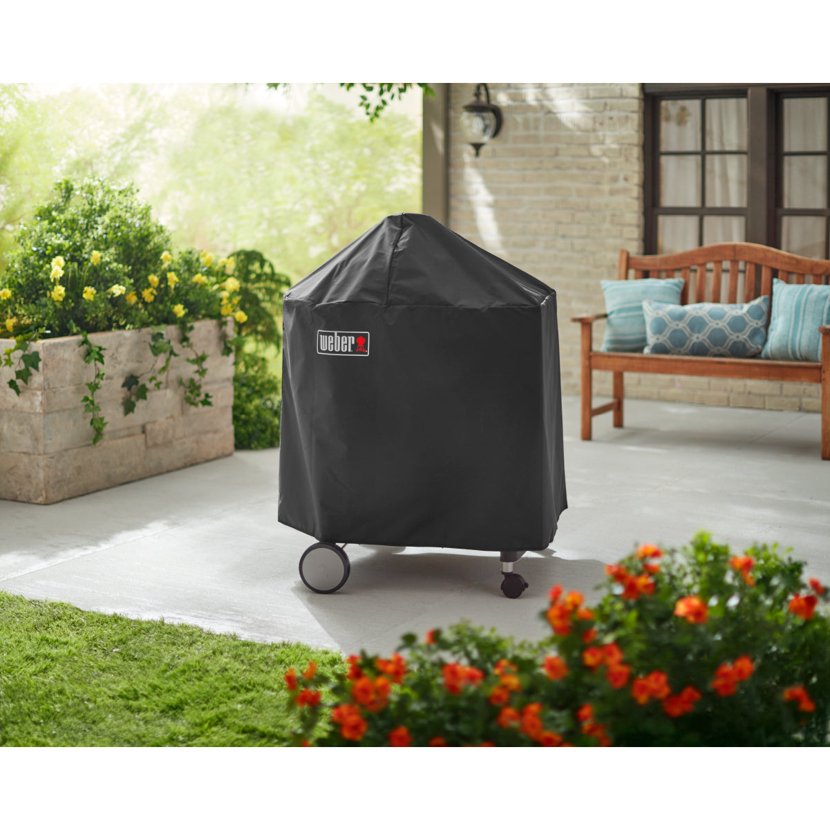 Weber Premium Barbecue Cover, Fits Performer Premium & Deluxe