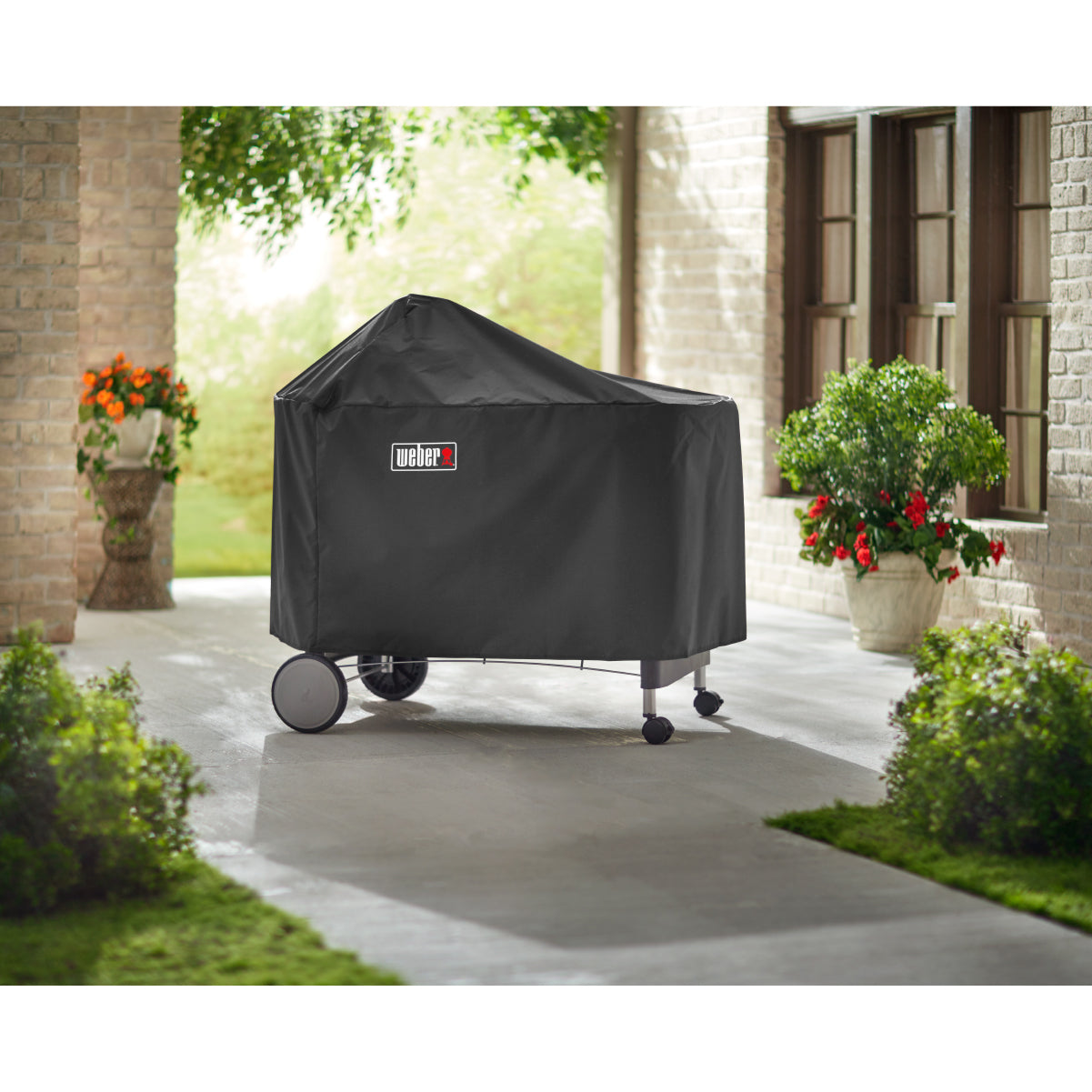 Weber Premium Barbecue Cover, Fits Performer Premium & Deluxe