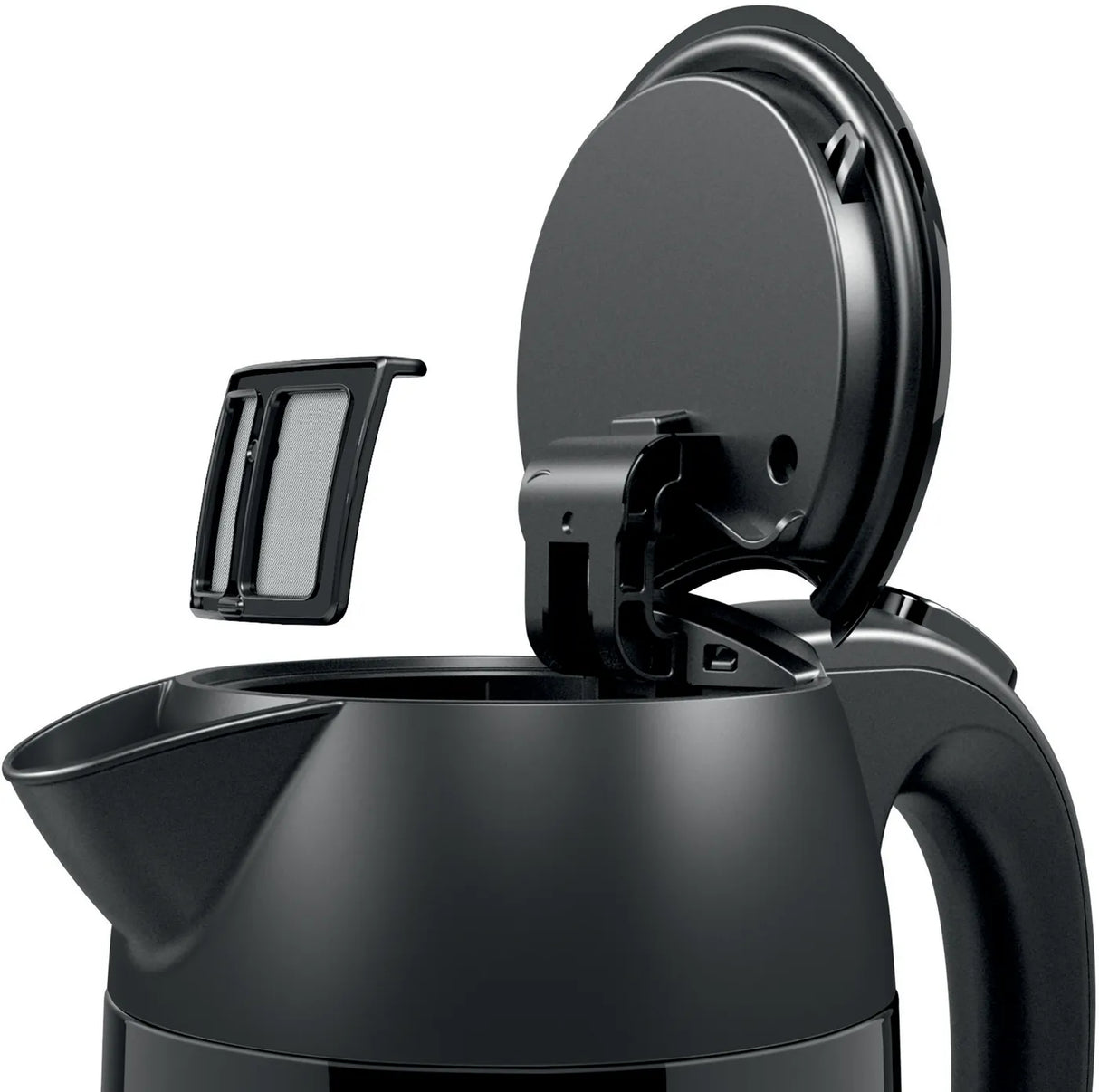 Bosch TWK3P423GB Kettle DesignLine Black, 3000 Watt