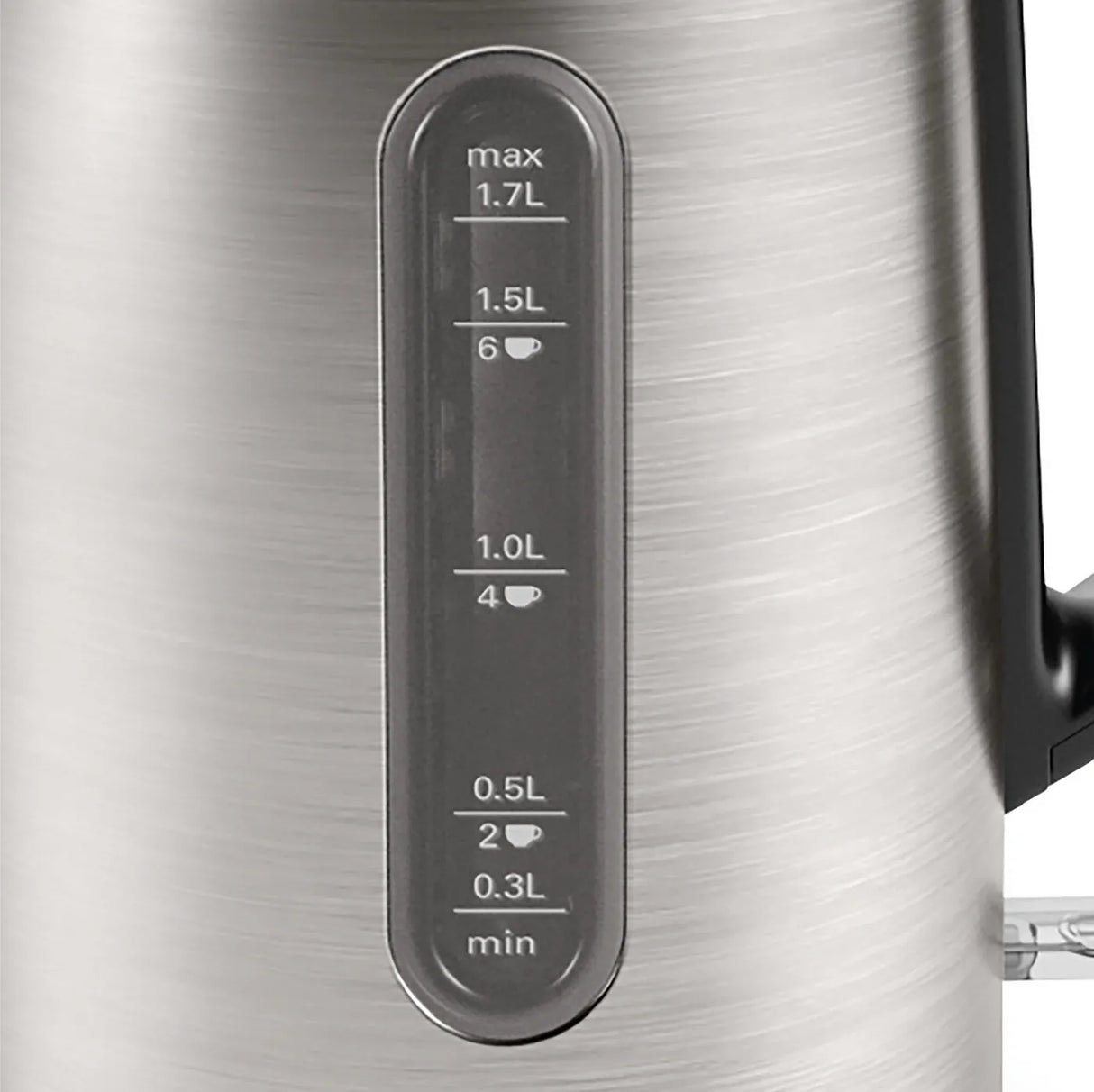 Bosch TWK4P440GB Kettle DesignLine Stainless steel, 3000 Watt