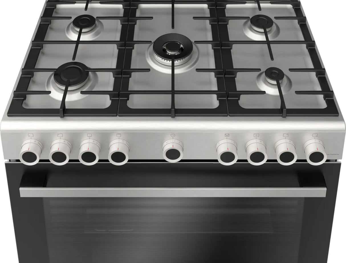 Bosch HGVDA0Q59M Series 4 Gas range cooker, Stainless steel