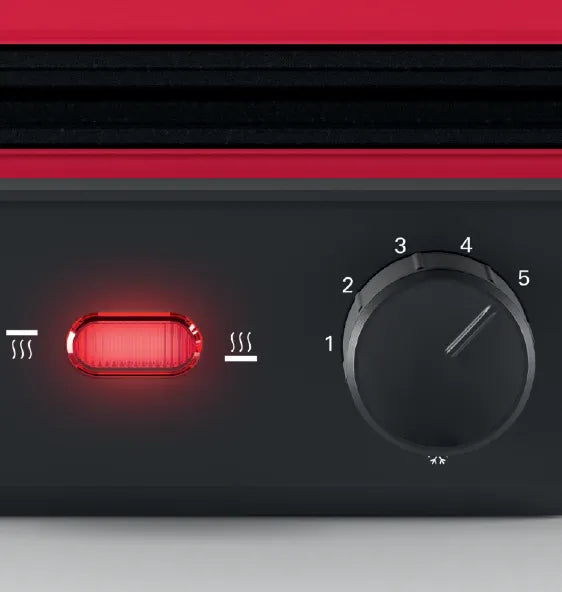 Bosch TCG4104GB Grill Red, 2000 Watt