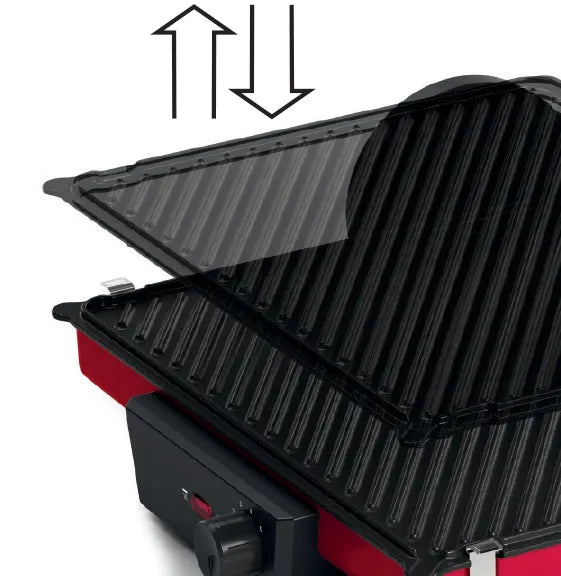 Bosch TCG4104GB Grill Red, 2000 Watt