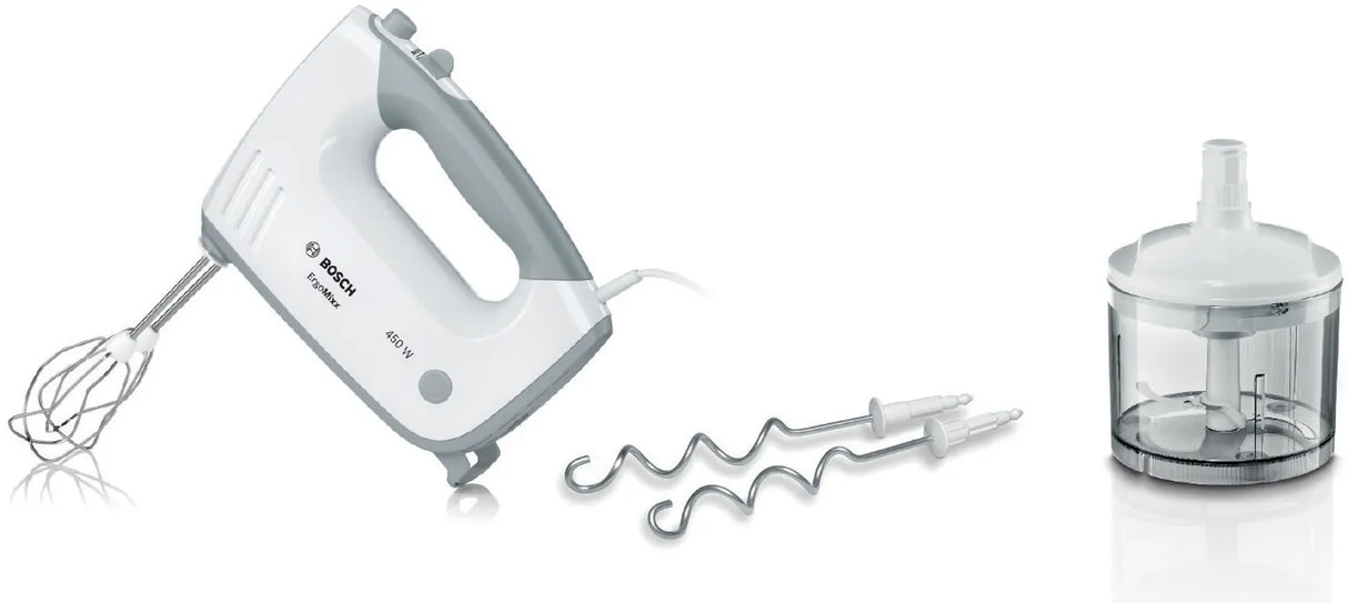 Bosch MFQ36451GB Hand mixer ErgoMixx 450 Watt, White
