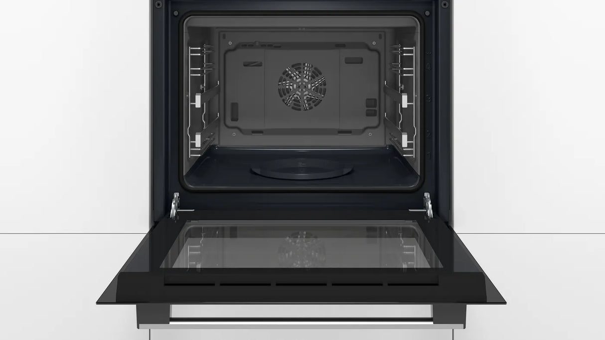 Bosch HIJ557YS0M Series 6 Built-in oven with added steam function 60 x 60 cm, Stainless steel