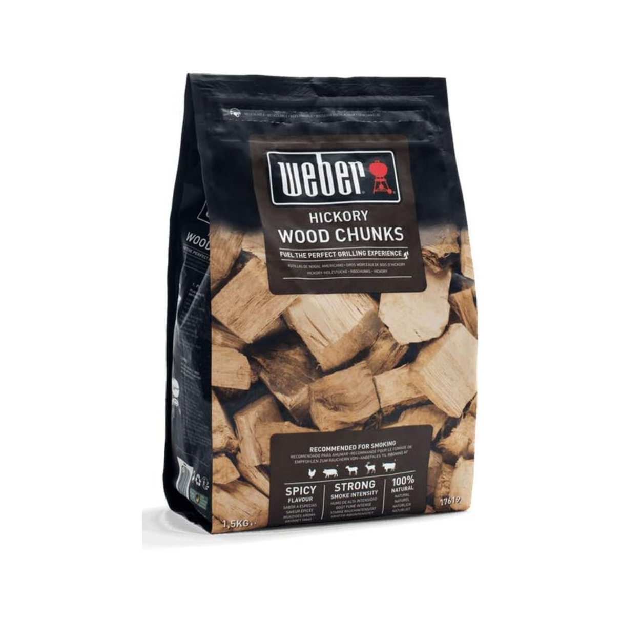 Weber Hickory Wood Chunks, 0.7 KG