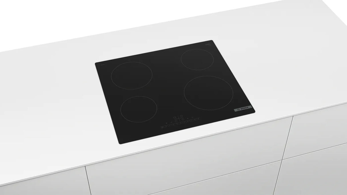 Bosch PKE611FB2M Series 6 electric hob 60 cm, Black