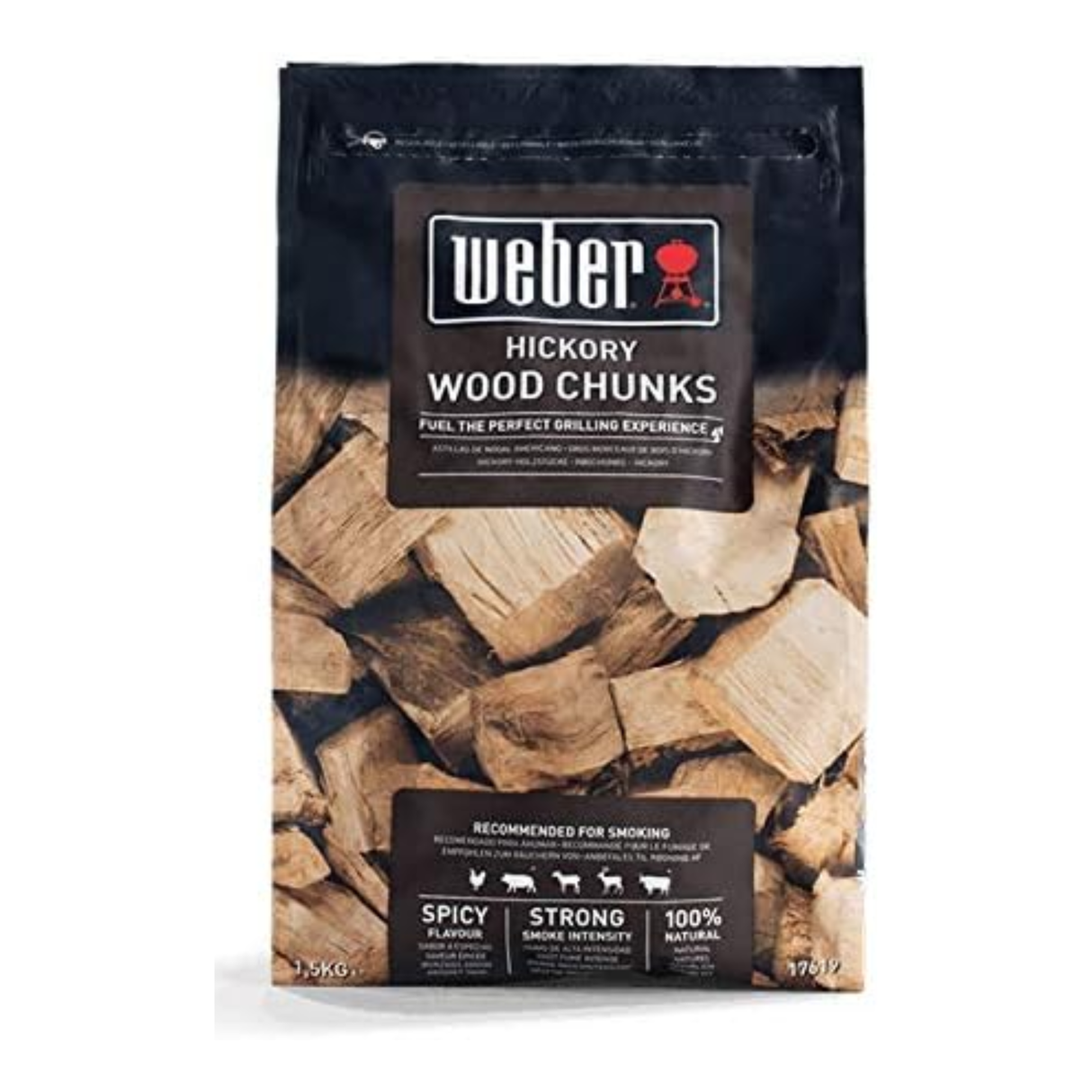 Weber Hickory Wood Chunks, 0.7 KG