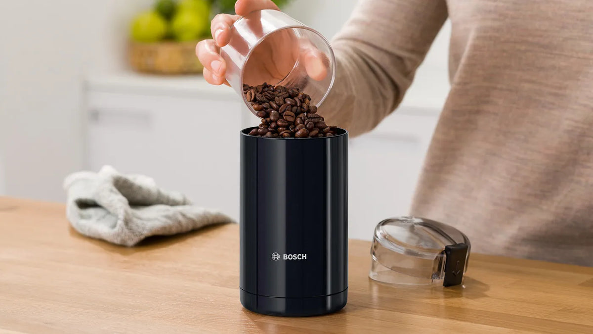 مطحنة قهوة بوش MKM6003NGB، لون أسود