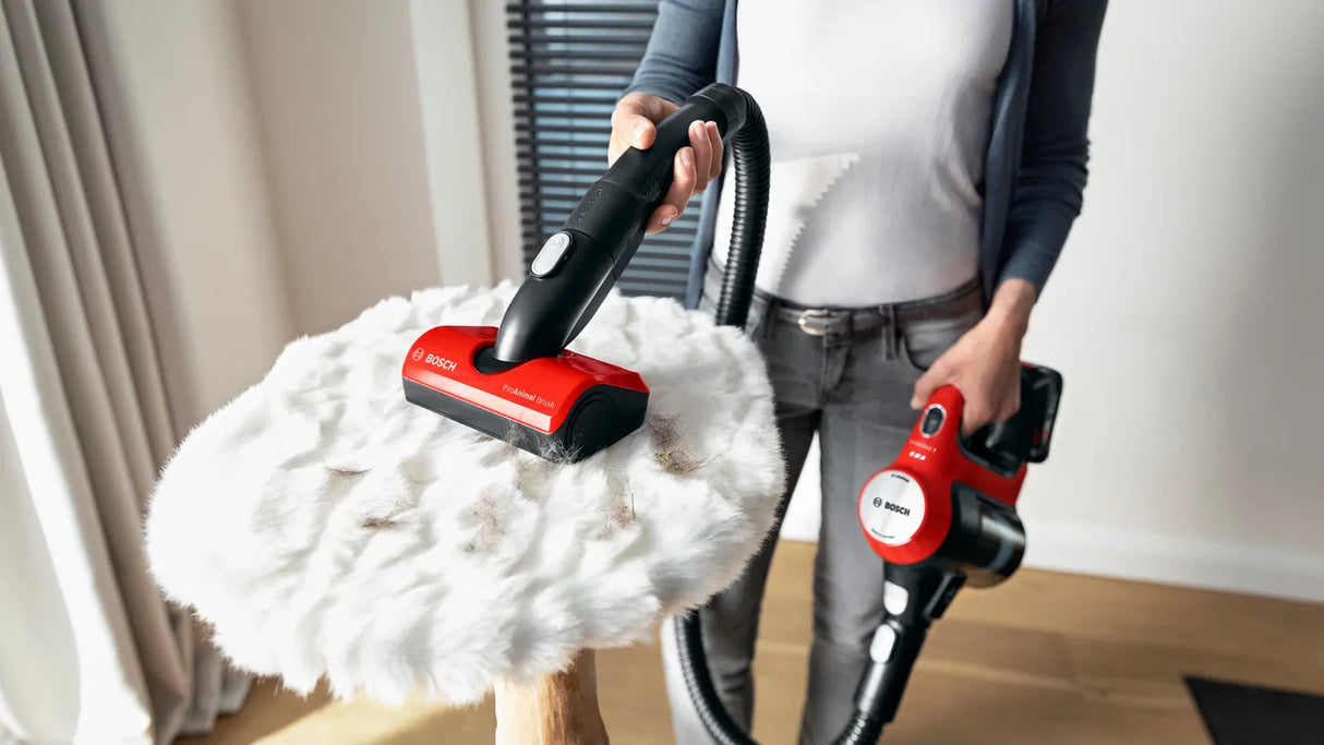 Bosch BCS71PETGB Rechargeable vacuum cleaner Unlimited 7 ProAnimal Red