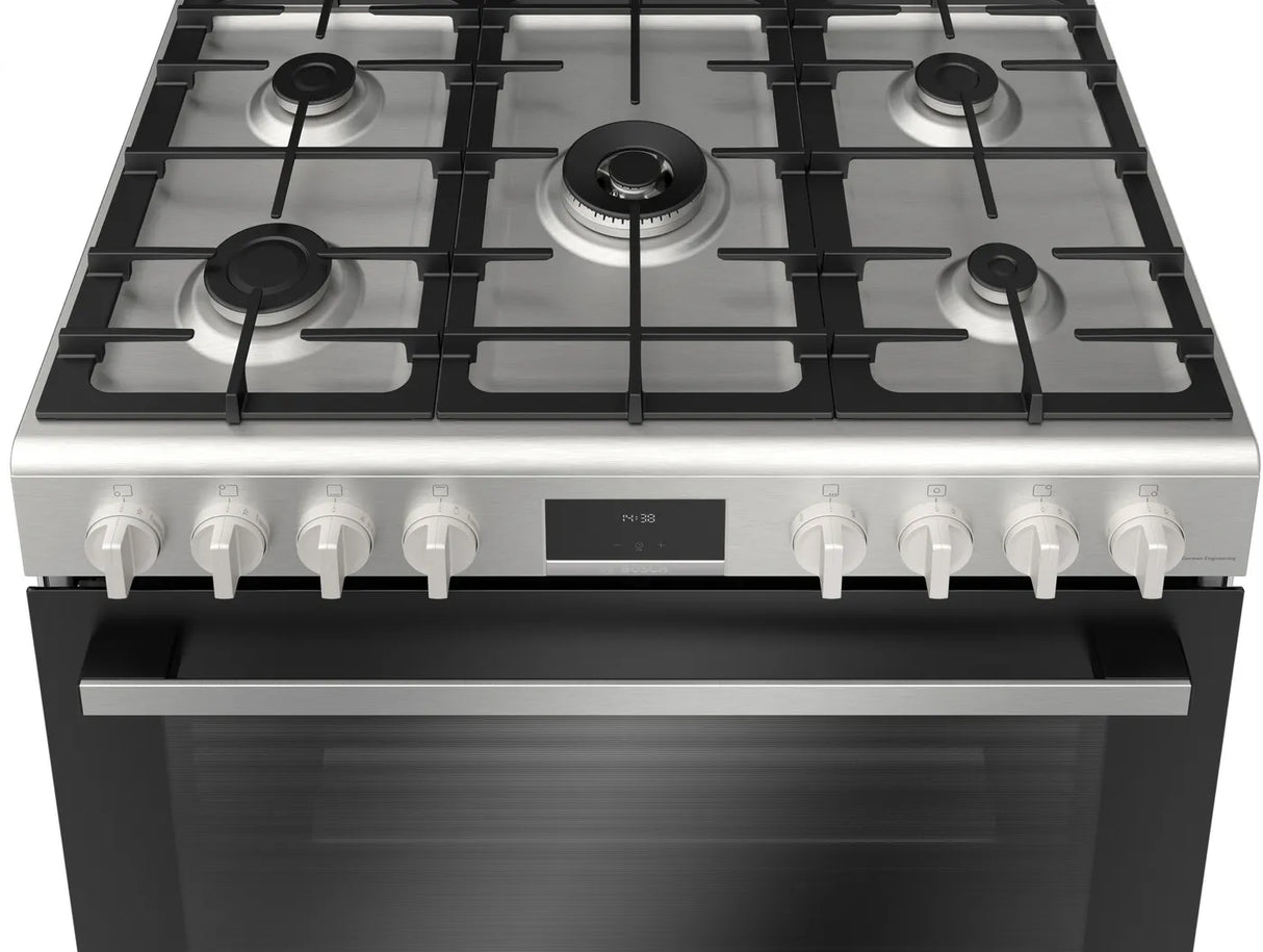 Bosch HGX5H0Q59M Series 6 Gas range cooker, Stainless steel