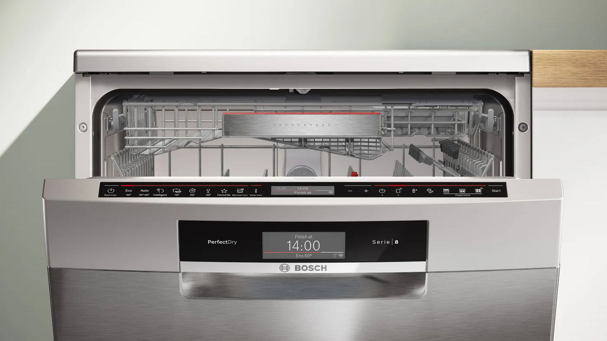 Bosch SMS8ZDI86M Series 8 free-standing dishwasher 60 cm Brushed steel, anti-fingerprint