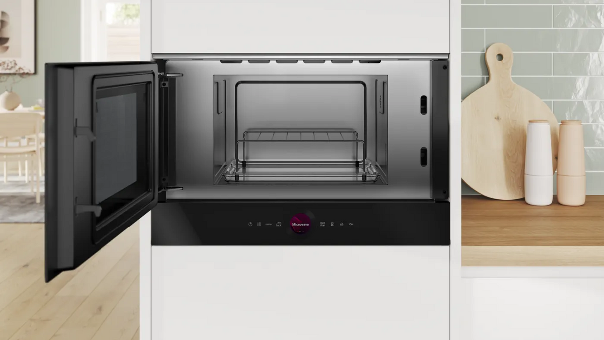 Bosch BEL7321B1M Series 8 built-in microwave, Black