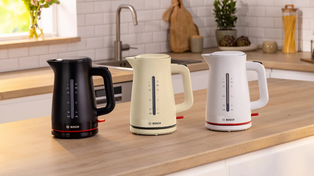 Bosch Kettle TWK3M123GB MyMoment Black, 3000 Watt