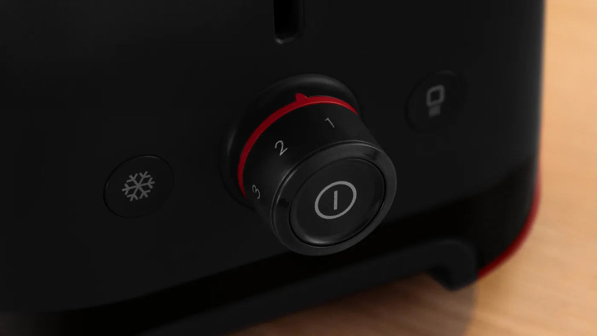 Bosch TAT3M123GB Compact toaster MyMoment Black, 950 Watt