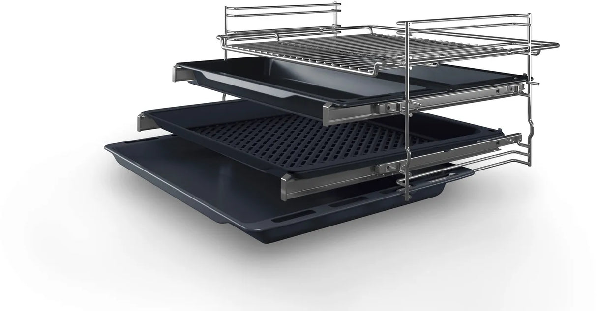 Bosch HIJ557YS3M Series 6 Built-in oven with added steam function 60x60 cm, Stainless steel