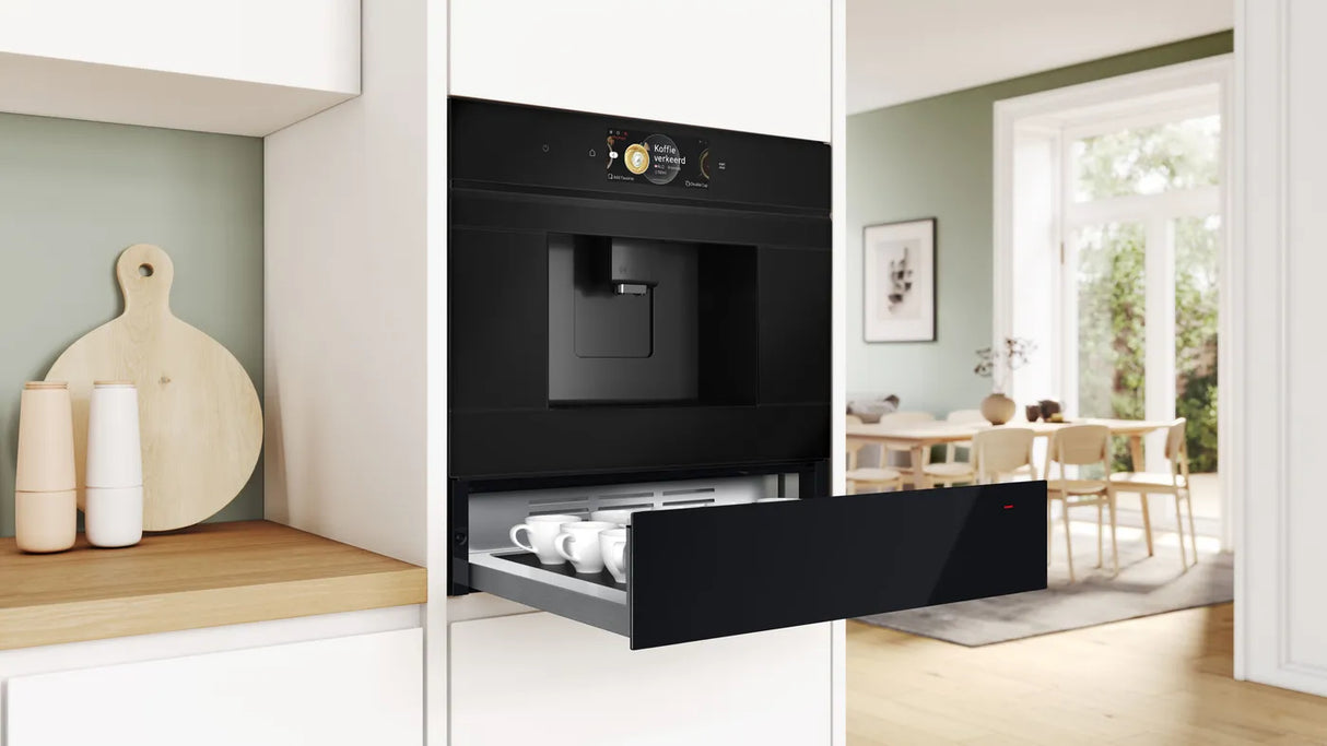 Bosch BIC7101B1B Series 8 warming drawer 60 x 14 cm Black