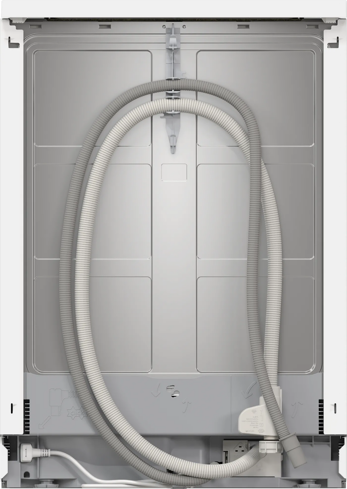 Bosch SMS26DW00T Series 2 free-standing dishwasher 60 cm, White