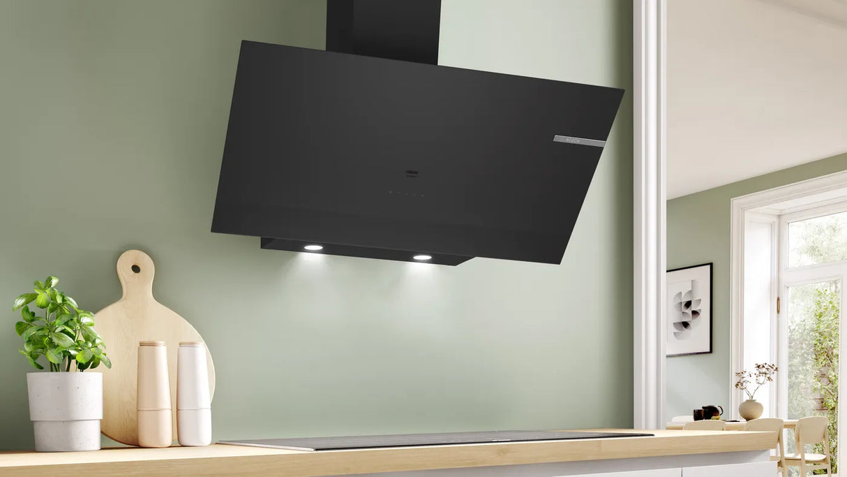 Bosch DWK97PJ60M Series 6 wall-mounted cooker hood 90 cm , Black