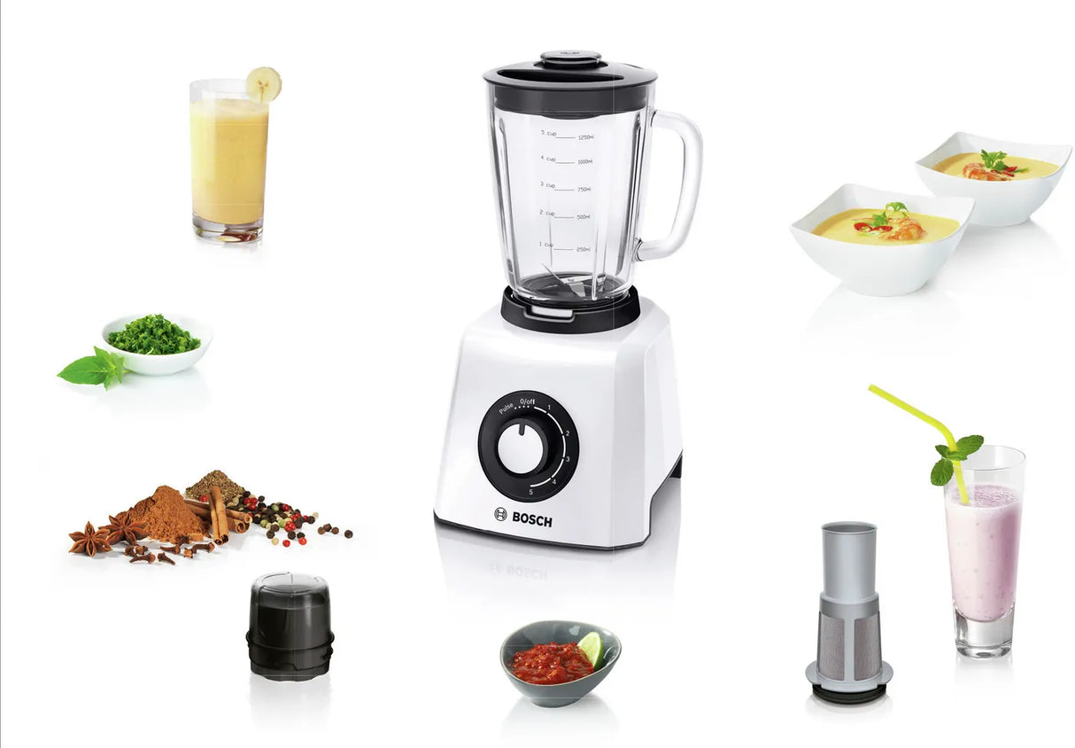 Bosch MMB33G5BGB Blender 600 Watt, White