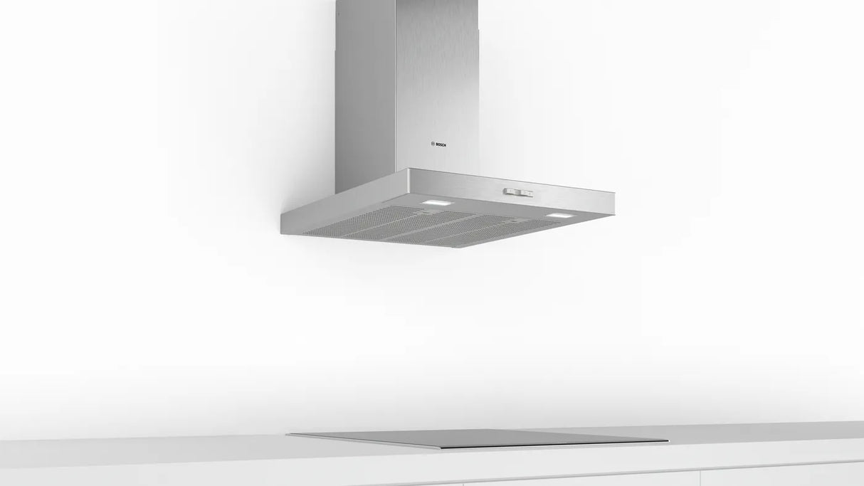 Bosch DWB64BC51B Series 2 wall-mounted cooker hood 60 cm Stainless steel