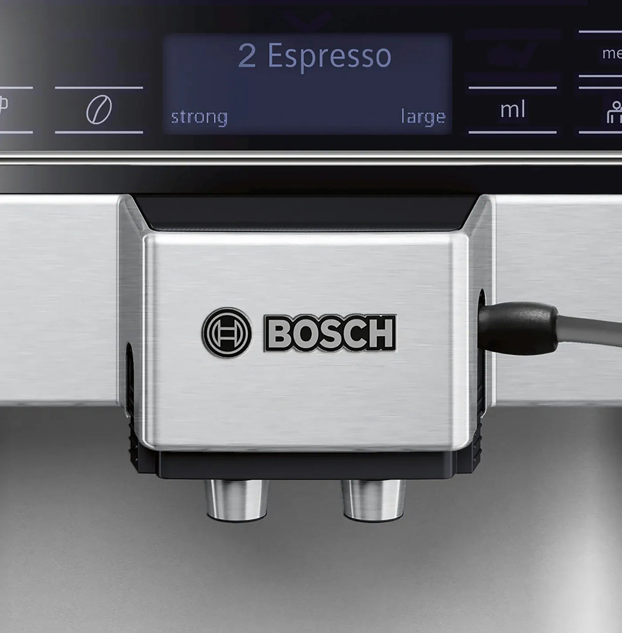 Bosch TIS65621GB Fully automatic coffee machine Vero Barista 600, 1500 Watt, Silver, Removable water tank