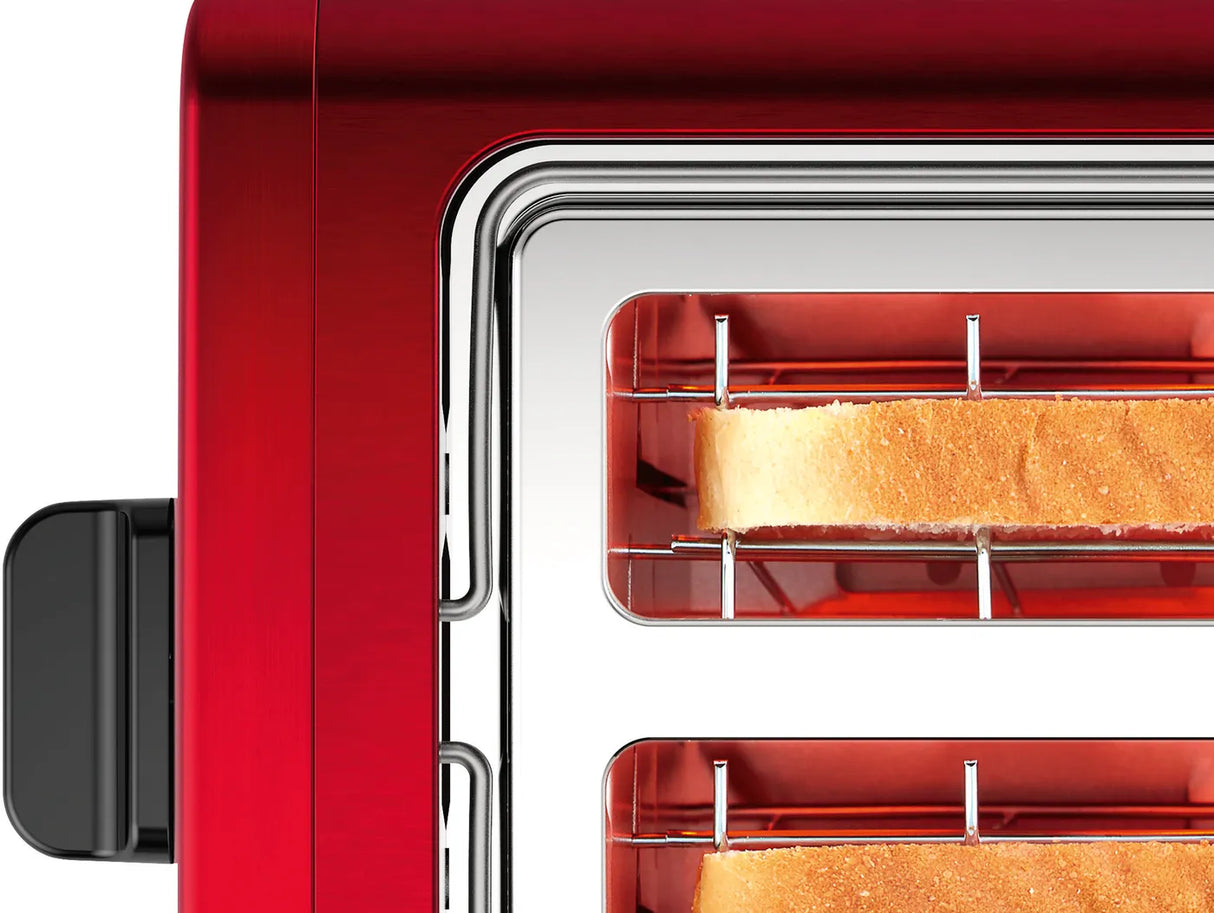 Bosch TAT3P424GB Compact toaster DesignLine Red