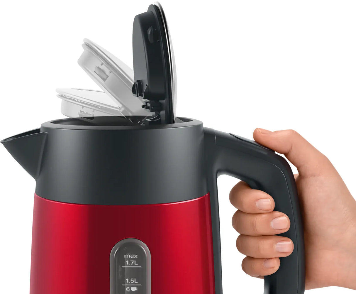 Bosch TWK4P434GB Kettle DesignLine Red 3000 Watt