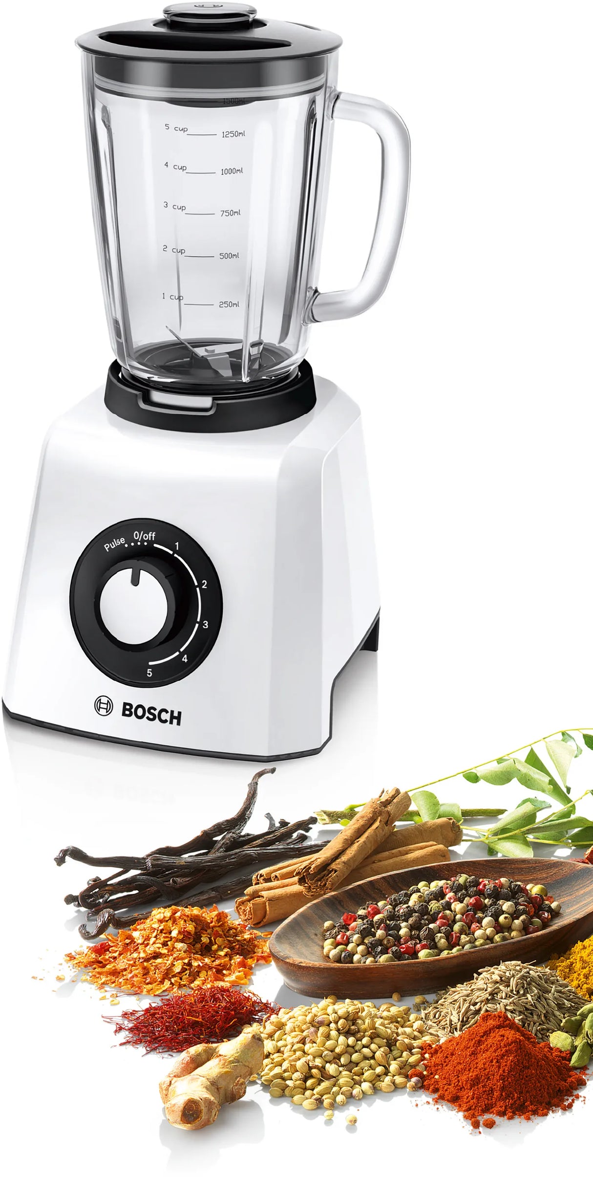 Bosch MMB33G5BGB Blender 600 Watt, White