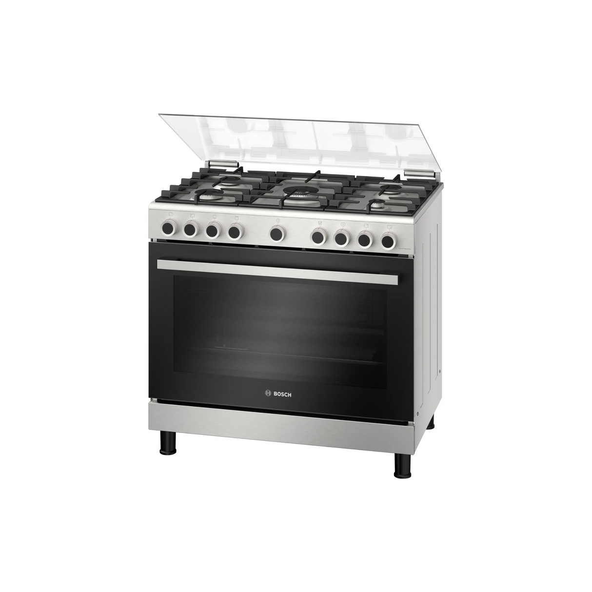 Bosch HGVDA0Q59M Series 4 Gas range cooker, Stainless steel