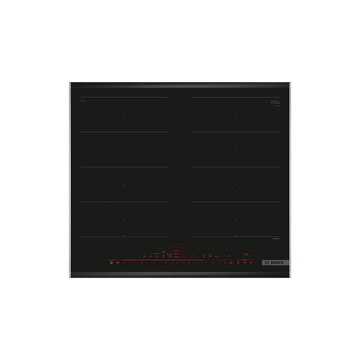 Bosch PXX675DV1E Series 8 induction hob 60 cm, Black