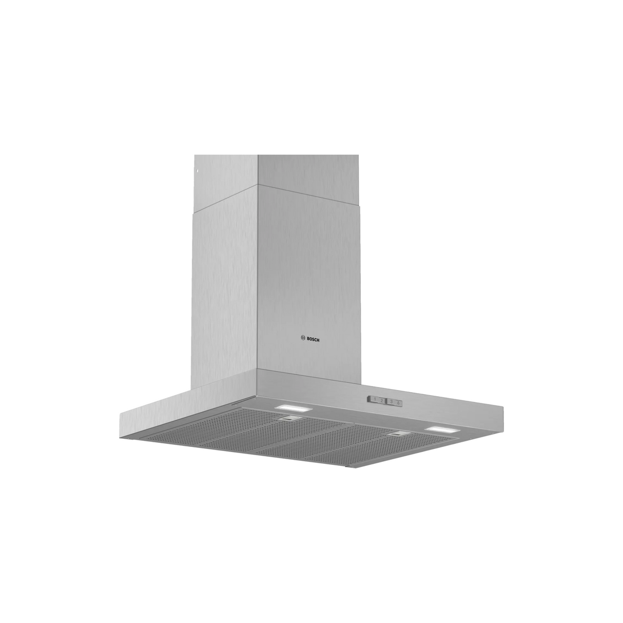 Bosch DWB64BC51B Series 2 wall-mounted cooker hood 60 cm Stainless steel