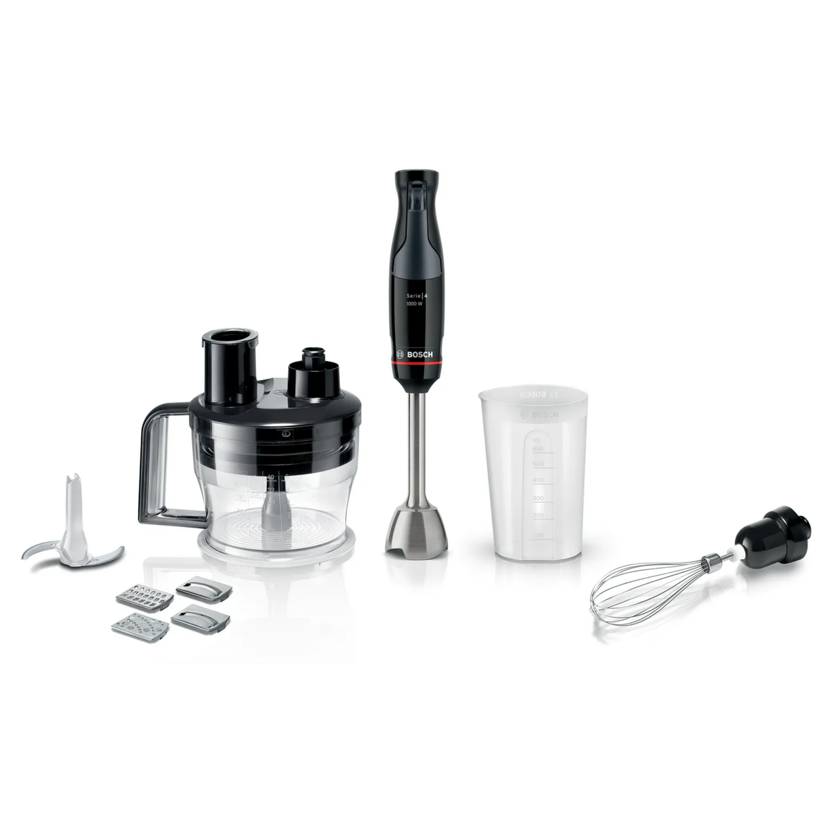 Bosch MSM4B670GB Series 4 Hand blender ErgoMaster 1000 Watt Black, anthracite