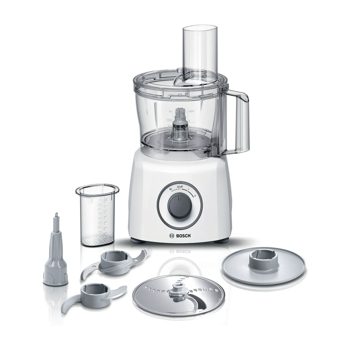 Bosch MCM3100WGB Food processor MultiTalent 3, 700 Watt White