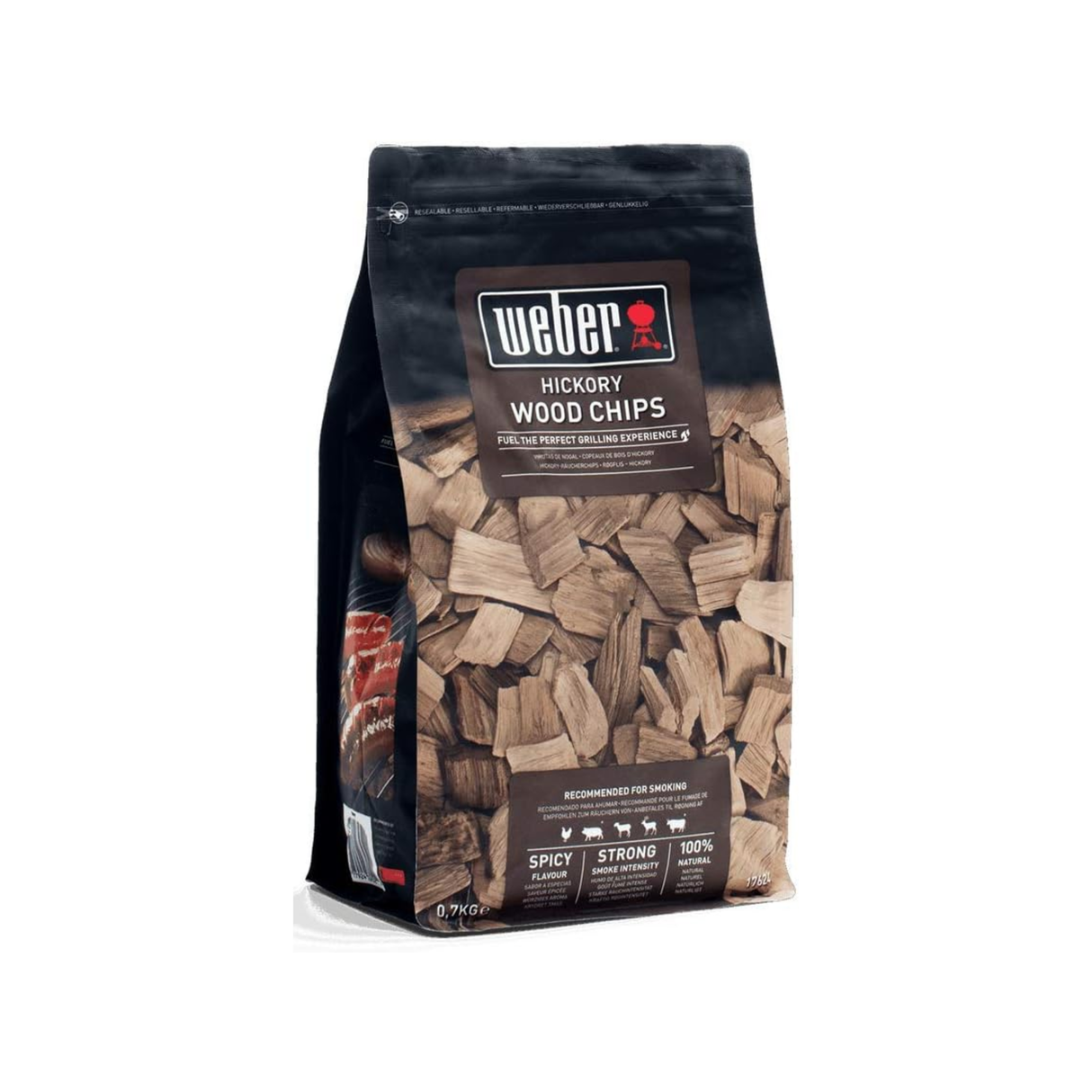 Weber Hickory Wood Chips, 0.7KG