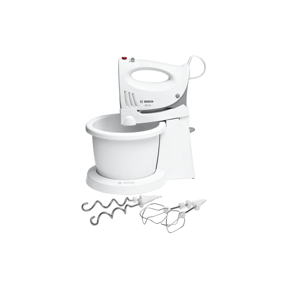 Bosch MFQ3555GB Hand mixer 350 Watt White, Red