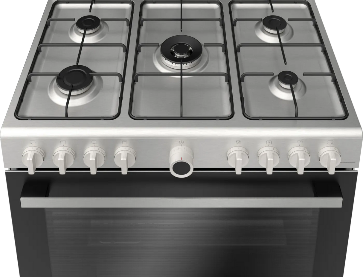 Bosch HGV1F0U59M Series 2 Gas range cooker Stainless steel