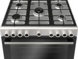 Bosch HGVDA0Q59M Series 4 Gas range cooker, Stainless steel
