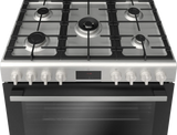 Bosch HGW3ASQ59M Series 6 Gas range cooker, Stainless steel