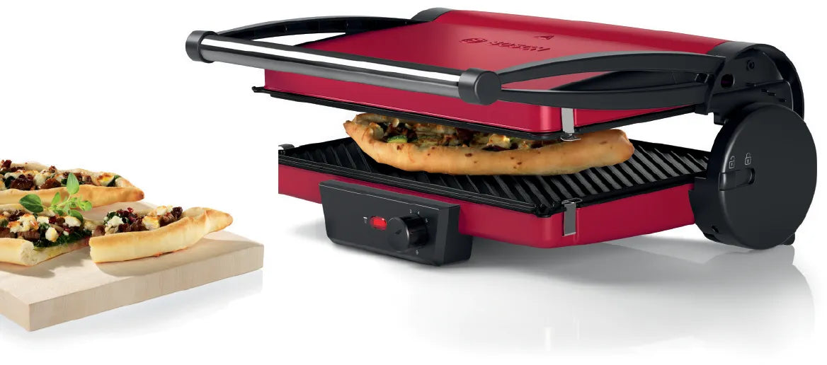Bosch TCG4104GB Grill Red, 2000 Watt