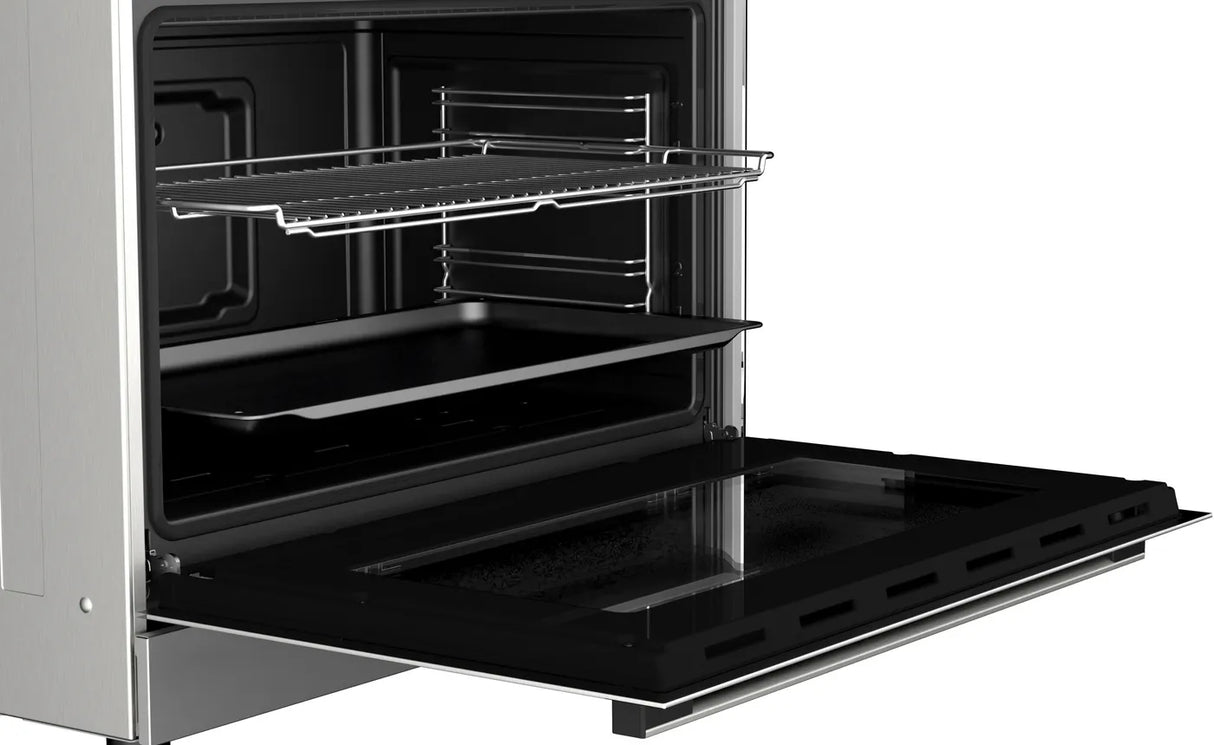 Bosch HGV1D0U59M Series 2 Gas range cooker, Stainless steel