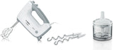 Bosch MFQ36451GB Hand mixer ErgoMixx 450 Watt, White