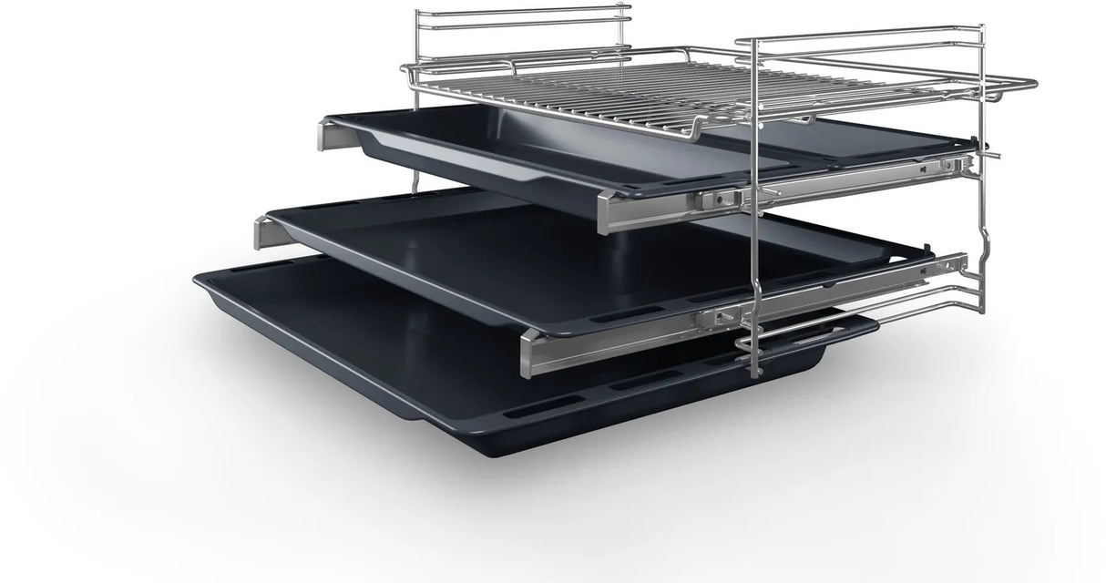 Bosch HIJ557YS0M Series 6 Built-in oven with added steam function 60 x 60 cm, Stainless steel