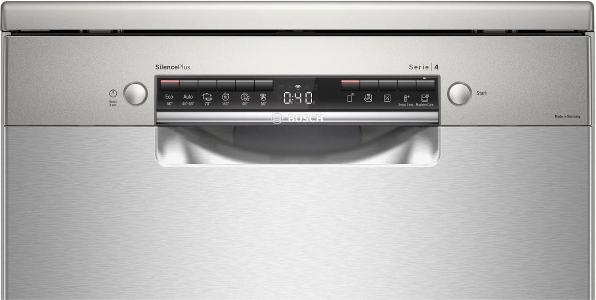 Bosch SMS4ECI26M free-standing dishwasher 60 cm Brushed steel, anti-fingerprint