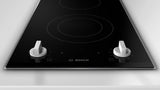 Bosch PKF375CA2E Series 2 domino hob, electric 30 cm, Black