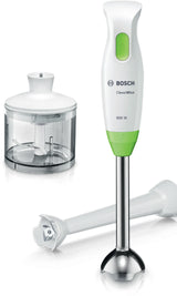 Bosch MSM2623GGB Hand blender CleverMixx Dip & Dressing 600 Watt, White, Vivid Green