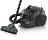 Bosch BGC21X3GB Series 4 Bagless vacuum cleaner, 550 Watt, Black