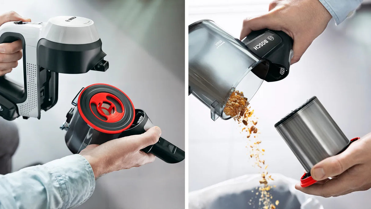 Bosch BCS712GB Rechargeable vacuum cleaner Unlimited 7, White