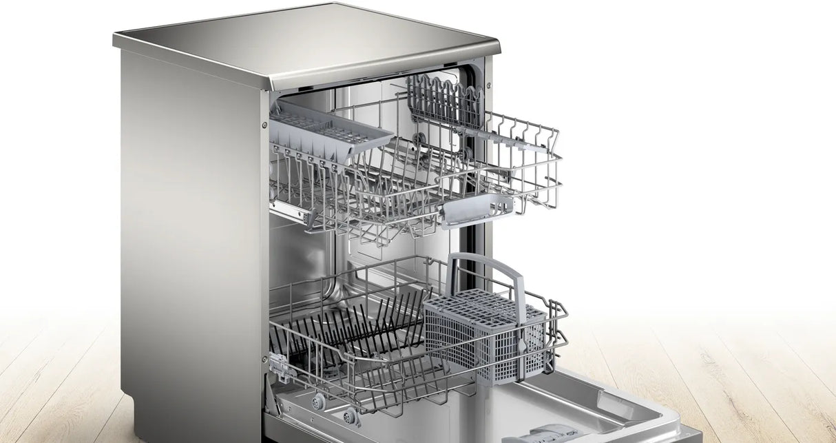 Bosch SMS26DI01B Series 2 free-standing dishwasher 60 cm Brushed steel anti-fingerprint