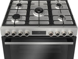 Bosch HIZ5G7Q59M Series 8 Gas range cooker, Stainless steel